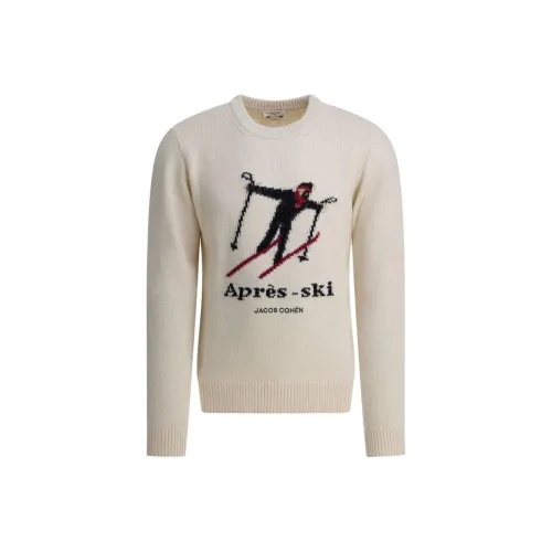 JACOB COHEN Бежевый Мужской Трикотаж