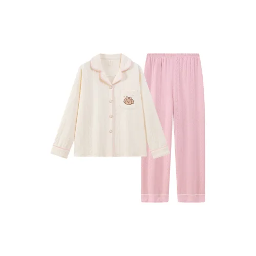 NATTY Стиль имиджа Наборы одежды Женские Пижамные комплекты