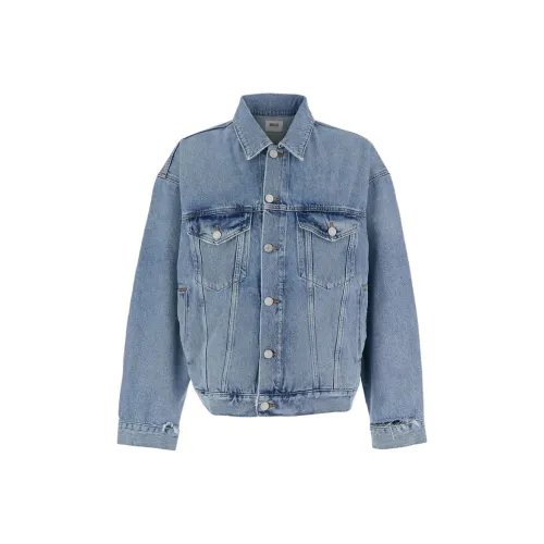 AGOLDE Blue Men's Denim Jackets AGOLDE Синий Мужские Джинсовые Куртки