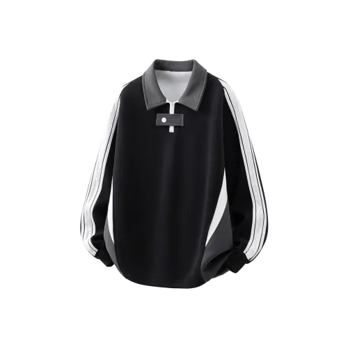 MZAO Черный Унисекс Свитшоты