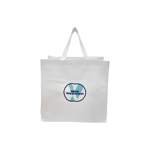 DAYNEEDS Oilcloth Bag Unisex White DAYNEEDS Oilcloth Сумка Унисекс Белый