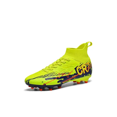 Cotton Gene Anti KICK устойчивый к истиранию и дышащий высокий топ детские футбольные бутсы