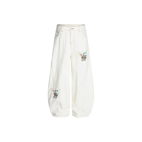 ENPofficial Белый Мужской Повседневный Брюки