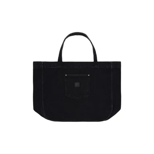 Carhartt WIP Хлопок Тоут Сумка Сумка для покупок Сумка Обычная Мужская Черная