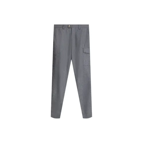 BRUNELLO CUCINELLI Gray Men's Casual Pants BRUNELLO CUCINELLI Серый Мужские Повседневные Брюки