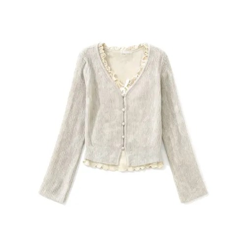 SDN by41 Светло-серый Женский Трикотаж