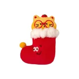 4 Рождественские носки, Котенок, Кукла, Украшение