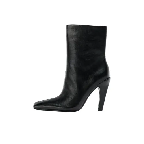 ZARA Ботильоны 11 см Женские Черные