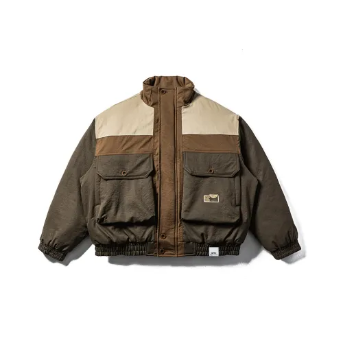 Dme Серый Зеленый Унисекс Пуховики