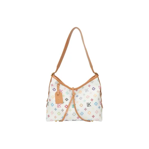 BLAKE FLEETO ПУ (полиуретан) Сумка через плечо Стандартная Женская Белая Темно-коричневая