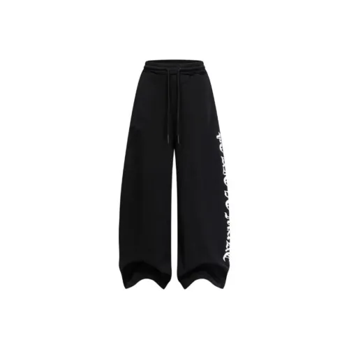 OKPI Черные Унисекс Повседневные Штаны