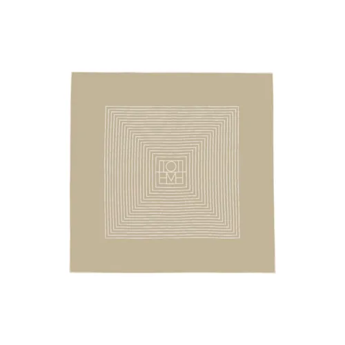 TOTEME Silk Scarves Women's Арахисовое масло Цвет Крем