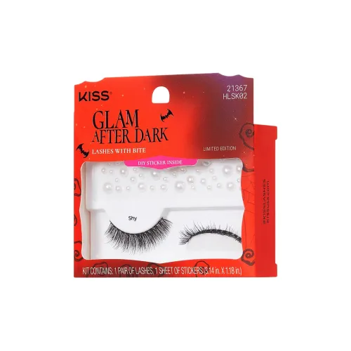 KISS NEW YORK Хэллоуин Ограниченный Застенчивый Накладные ресницы Увеличивающие длину 1 пара