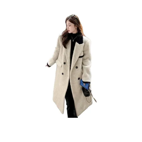 LANGQING Изображение Цвет Бесплатно Wangqing Бренд Наклеенный Женское Пальто