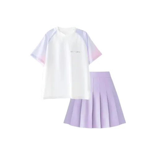 Подростки Youyou 1 Point Комплект с юбкой