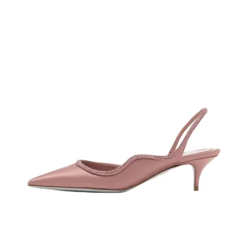 RENE CAOVILLA Onda Низкий каблук Высокий каблук 5 см Женский Розовый