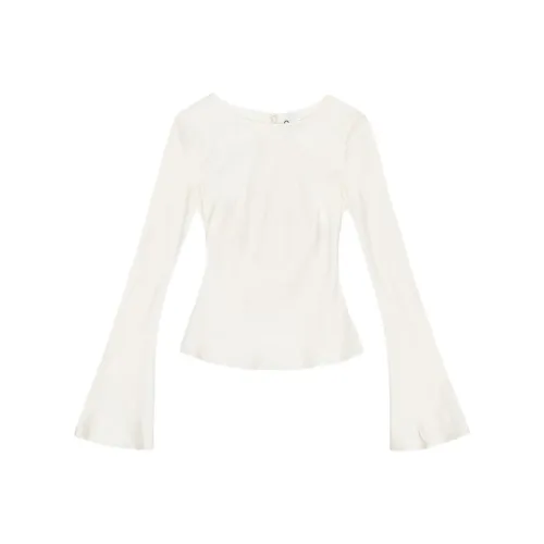 GANNI Белые Женские Рубашки