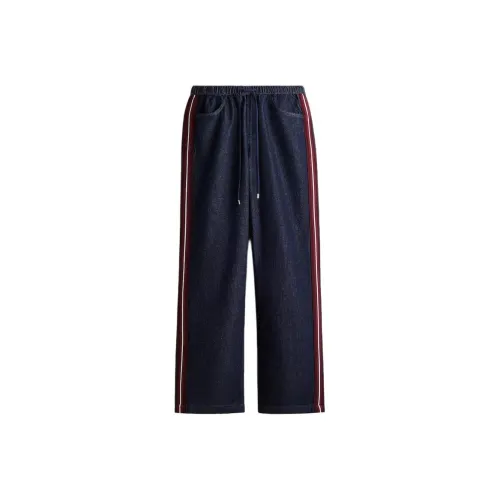 H M Темно-дженговый синий женский джинсы