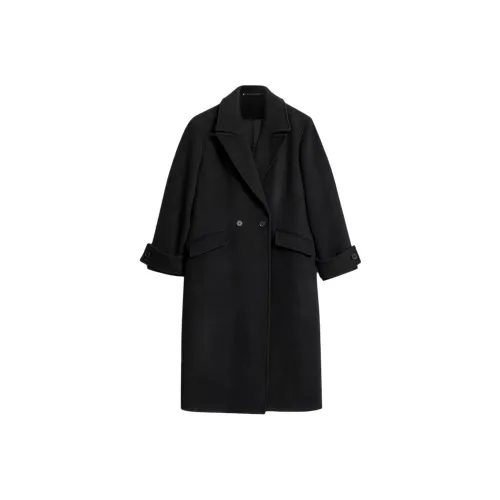 ALLSAINTS Черное Женское Пальто