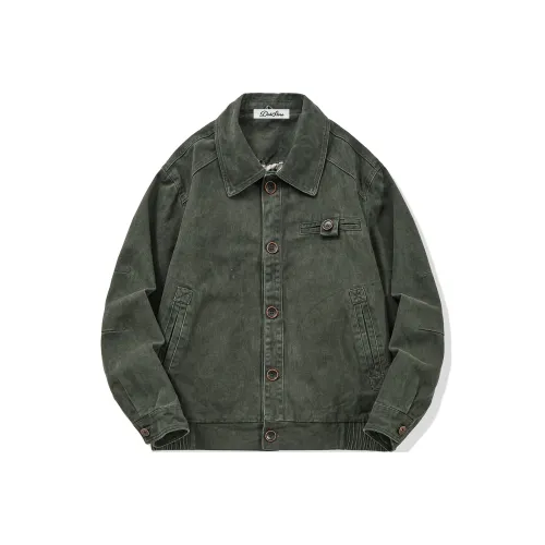 DOH STORE Зеленый Унисекс Куртки