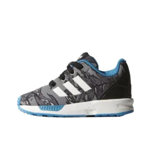 Adidas Originals ZX Flu Дышащая Повседневная Обувь Мужская Серого Цвета