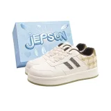 Зеленый Коричневый - Эксклюзивная обувь Коробка + Носки