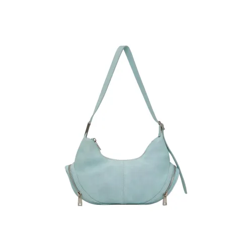 OSOI Замша Сумка через плечо Женская Синяя