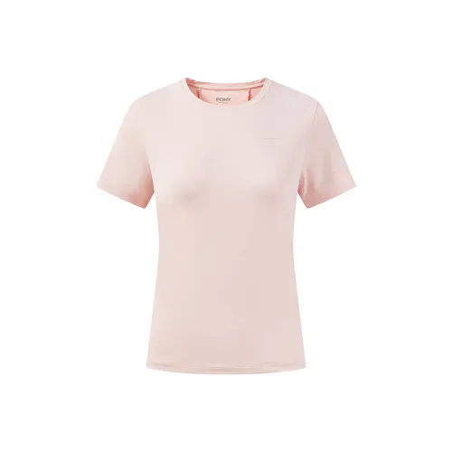Pony Розовый Женские T-рубашки