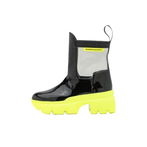 Giuseppe Zanotti GZ Модные ботильоны женские черные зеленые