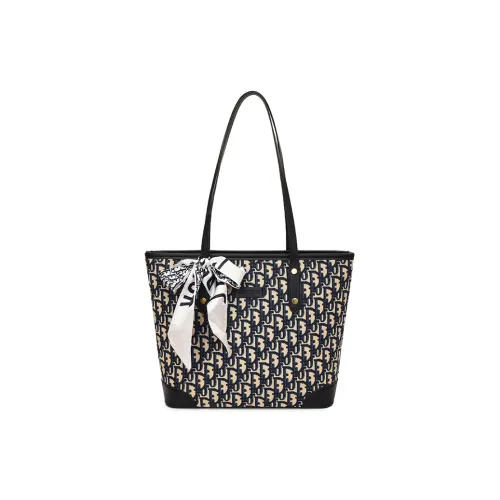 Gerlanx Холст Плечевая сумка Женская Черный Синий