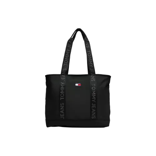Tommy Hilfiger Полиэстер Тоут Сумка Сумка для покупок Сумка через плечо Женская Черная