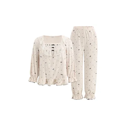 MY BODY Moon Розовый Женский Пижамный Комплект