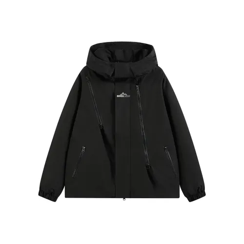 HOWIE LANDAU Устойчивый к истиранию Водонепроницаемый Водоотталкивающий Антистатический Ветрозащитный Ветровка Унисекс