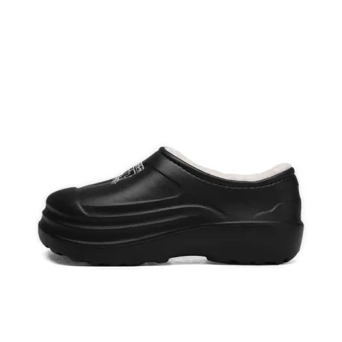 NANJIREN ЭВА Флоковый противоскользящий и устойчивый к истиранию тихий домашний шлепанец для мужчин