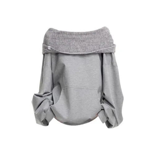 SOIE Серый Женский Свитшот