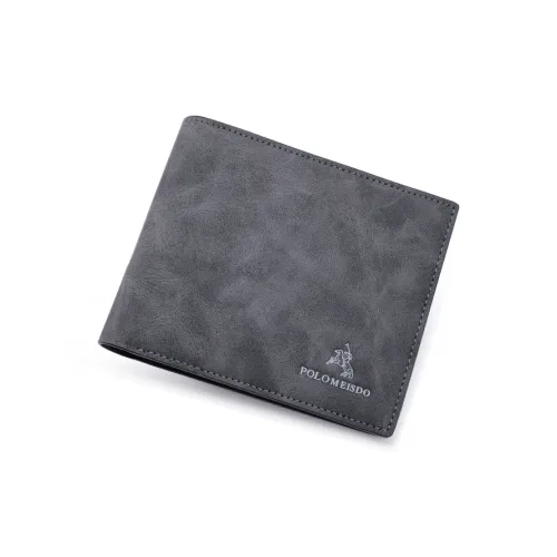 POLOMEISDO Синтетическая кожа Кошелек Стандартный Мужской Градиент серый