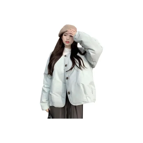 STYUW Пыльно-синий женский пуховик