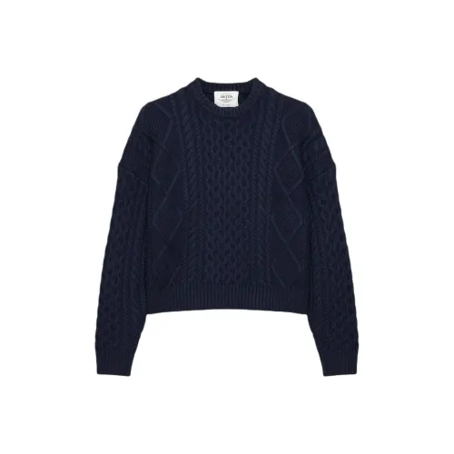 ARITZIA FW25 Heritage Knit Merino Wool Crew Socks Hi Leg Sweater Women's