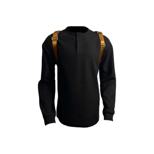 TANGQI Черный Унисекс T-рубашки