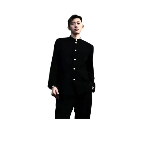 City Hipster Черный Унисекс Костюмы Чжуншань