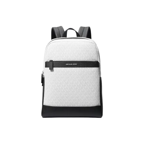 MICHAEL KORS Cooper Покрытый холст Рюкзак Средний Унисекс Белый
