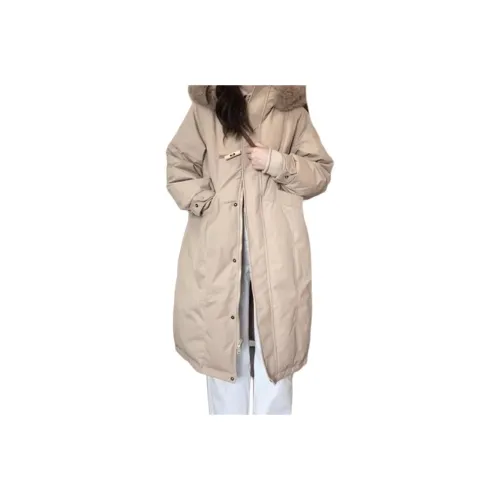 AHRTB Хаки Женские пуховики