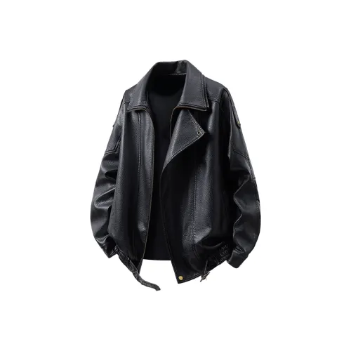 ALang Studio Кожа Куртка Унисекс