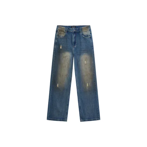 66 ROUTE 66 Унисекс Джинсы