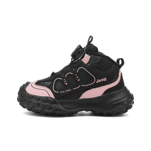 Jeep Водонепроницаемый Противоскользящий Устойчивый к истиранию Детская хлопковая обувь для подростков