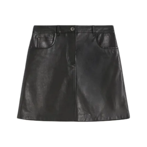 WEEKEND MaxMara Кожаные короткие юбки Женские