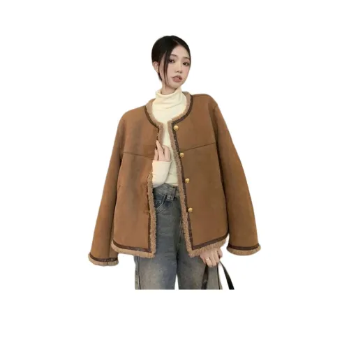 AHRTB Хаки Женские пуховики