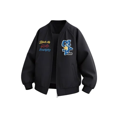BLACK CITY Бейсбольная куртка Унисекс