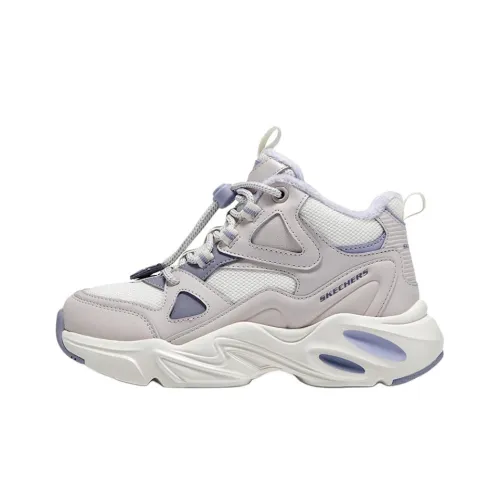 Сноубутсы Skechers Kids MID Топ Сливочный для школьников