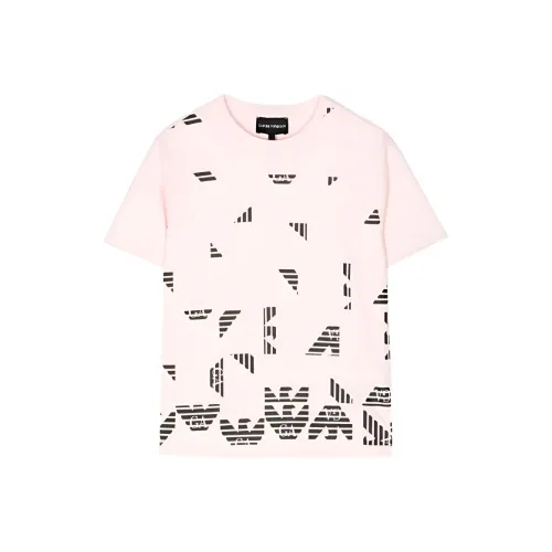 EMPORIO ARMANI T-рубашка Розовая Детская
